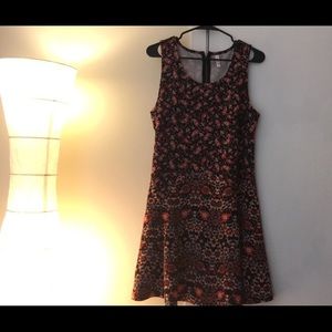 Flowered Sleeveless Dress